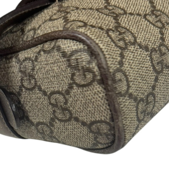 GUCCI Ophidia Waist Bag GG Supreme Canvas 517076 Beige - Picture 7 of 9